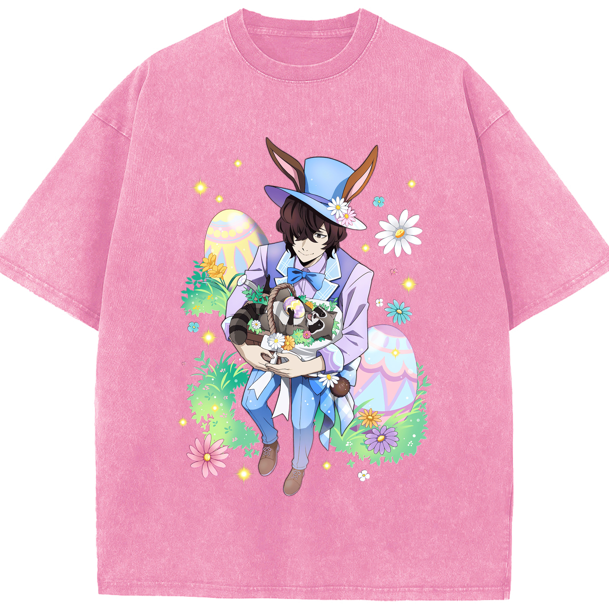 （画像用） 文豪ストレイドッグス Bungo Stray Dogs 綿100% ヴィンテージ風 半袖Tシャツ（フロントプリント）